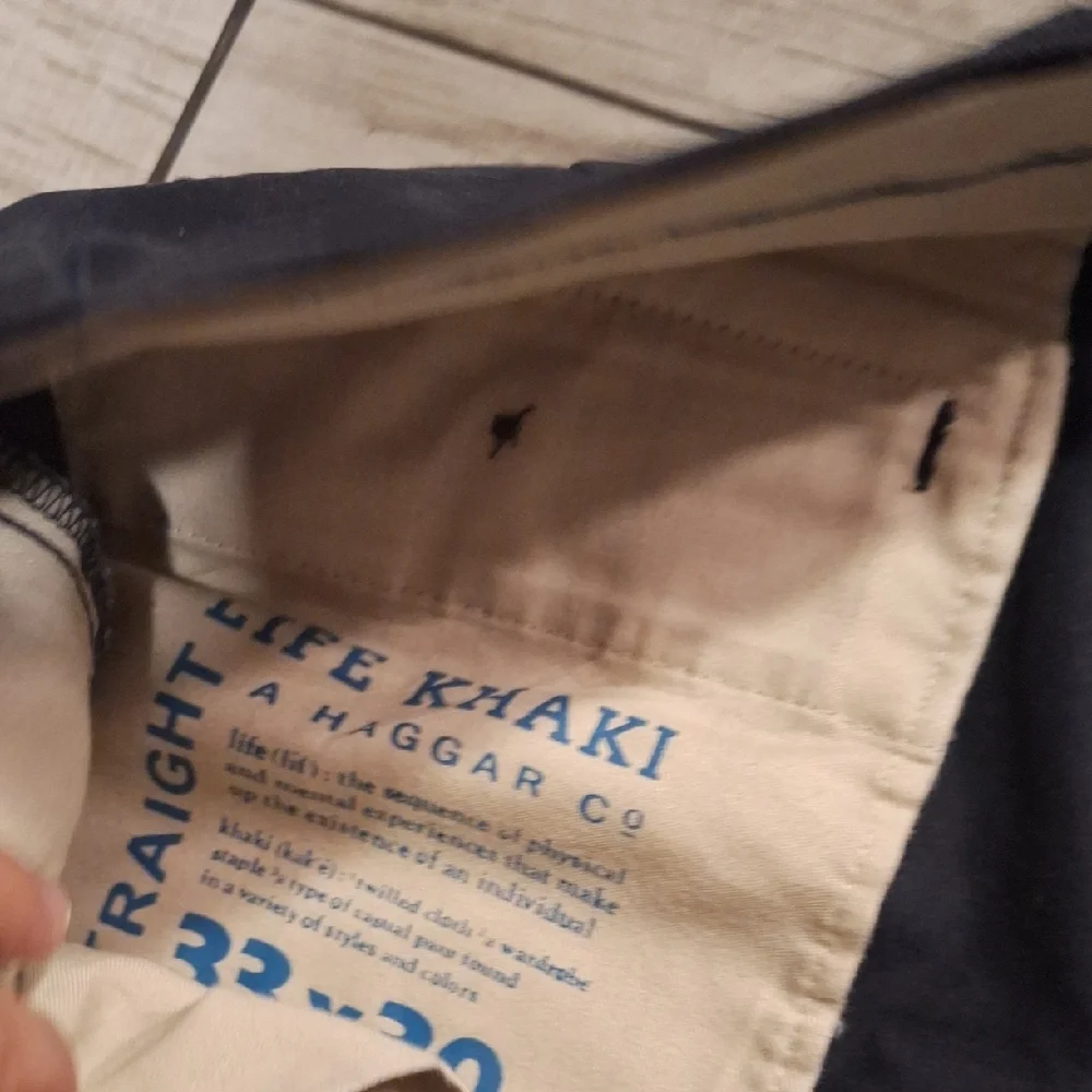 🦔haggar Life Khaki 33×30🐧